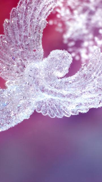 冰雪天使雕塑