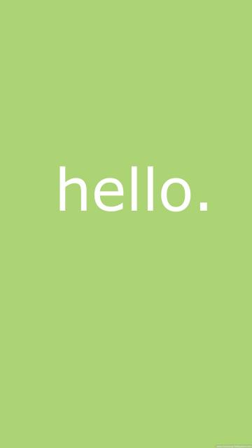 简单的Hello