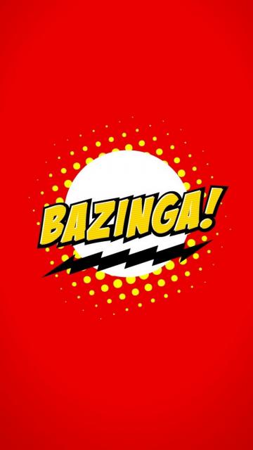 谢尔顿·库珀的Bazinga标志