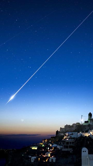 在悬崖城上的流星