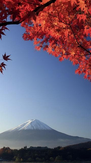 日本富士山景色
