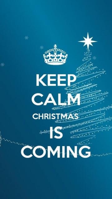 Keep Calm Christmas Is Coming