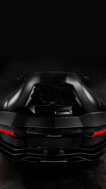兰博基尼Aventador黑色