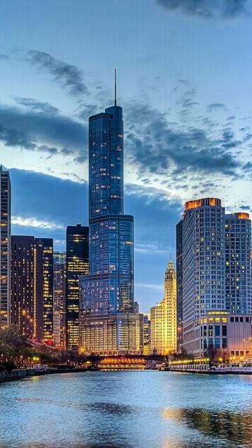 Chicago Skyscrapers Morning
