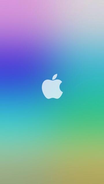 苹果iOS7彩虹锁屏