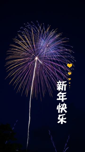 放烟花迎新年