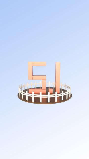 51劳动节创意数字