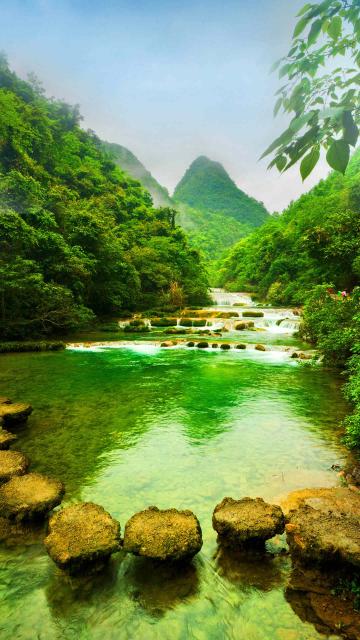 旖旎贵州——荔波樟江