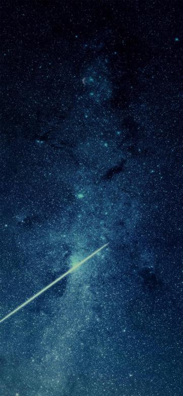 划破星空的流星