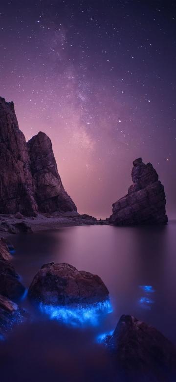 夜晚的海峡如此美丽