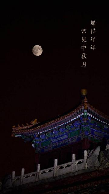 愿得年年,常见中秋月