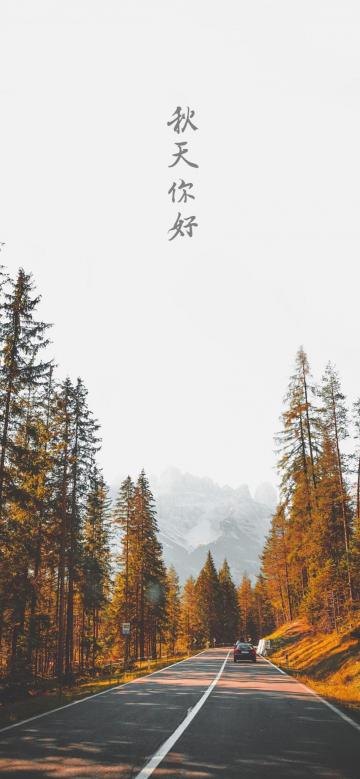 通往秋天的路