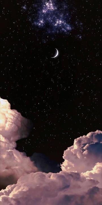 寂寞的夜 守着残月