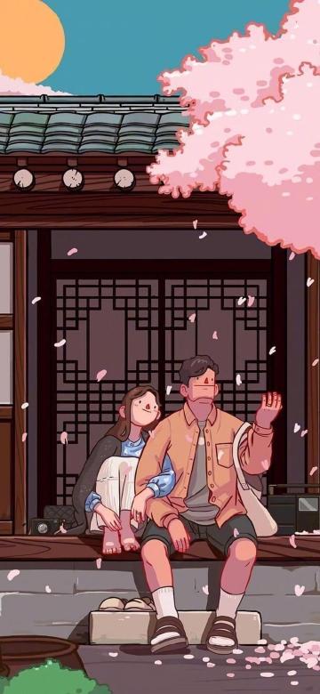 陪你看一场樱花雨