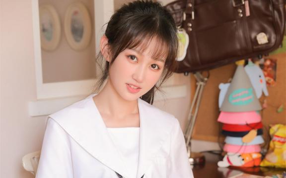 甜美JK制服美女私房写真