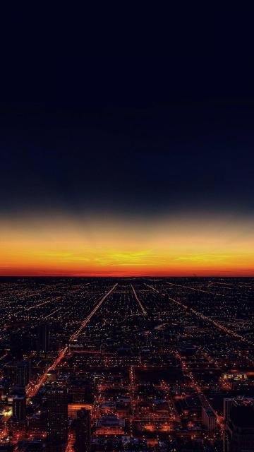 璀璨又绚丽的城市夜景