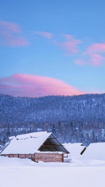 遇见唯美大自然雪景