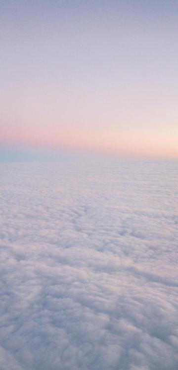 高空中唯美仙境云海意境