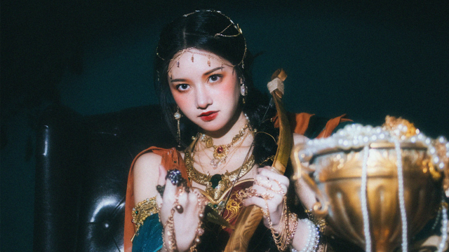 异域美女冷艳唯美写真
