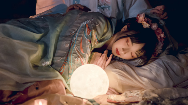 古风双生姐妹唯美汉服写真