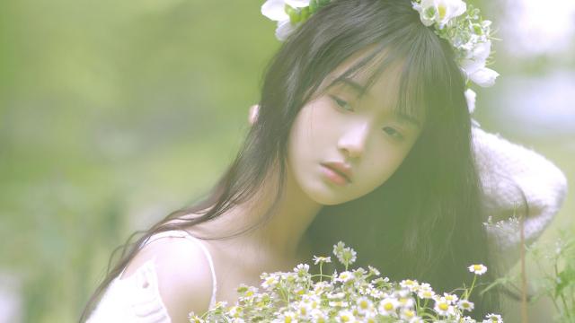 森系氧气美女纯美写真