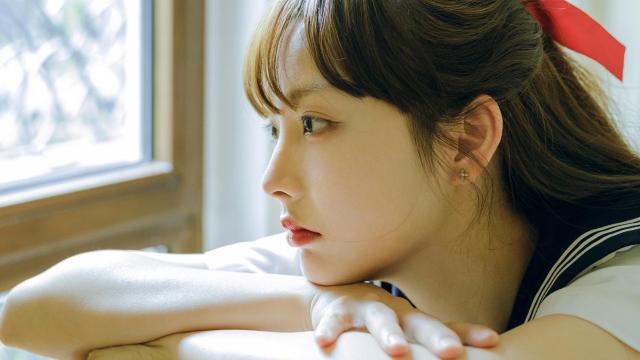 初恋感很强的jk美女写真
