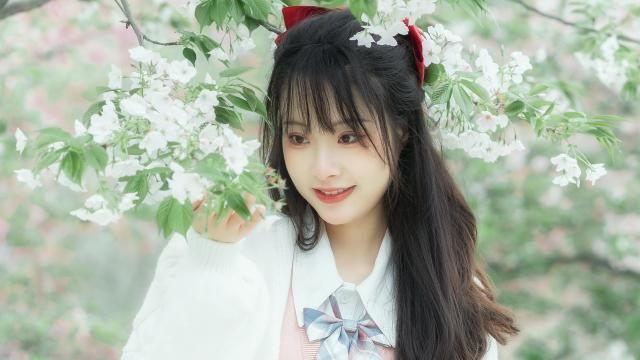 清新动人jk少女迷人写真