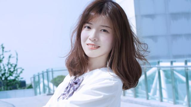 毕业季清新好看美女