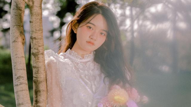 少女慵懒迷人写真