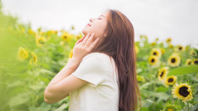 少女感满满的清新美女