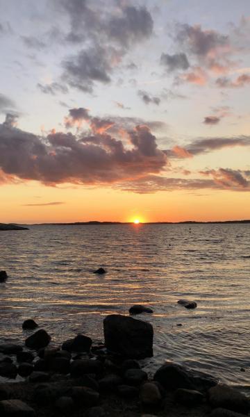 唯美迷人的夕阳风光