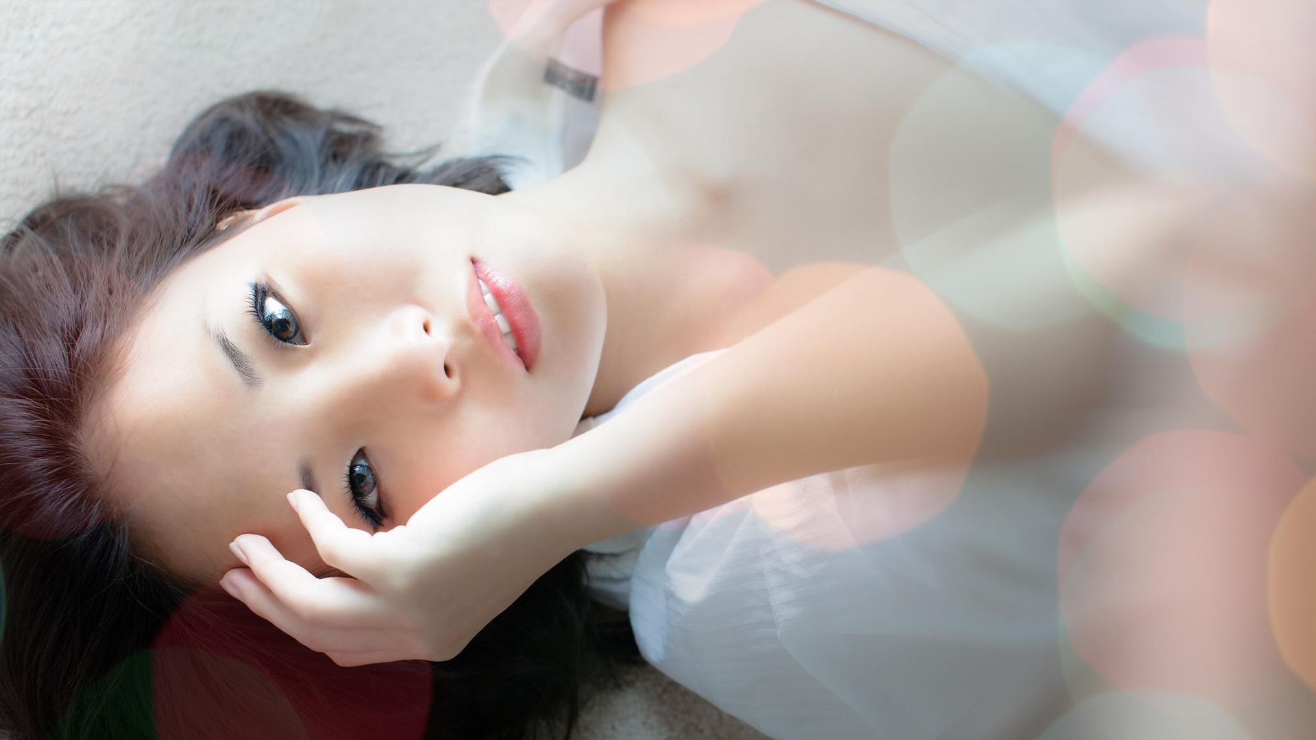 浮光掠影,唯美意境女生