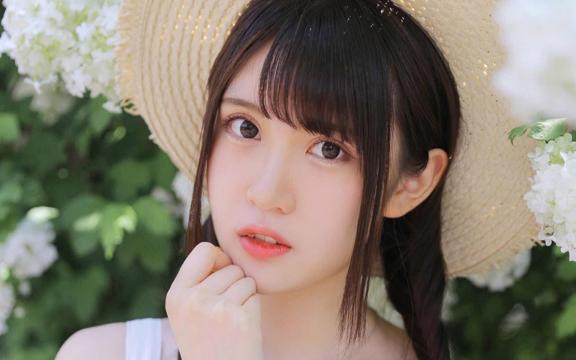 明媚的森系女孩