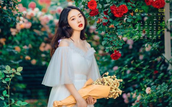 2018年6月性感撩人美女迷人写真日历