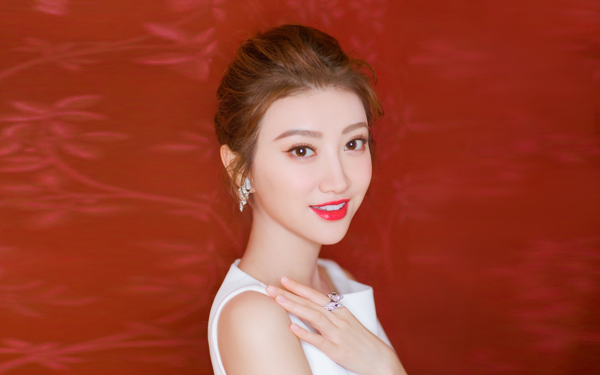 甜美清纯景甜写真