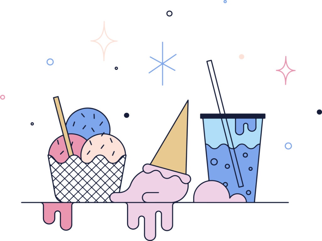 清凉雪糕