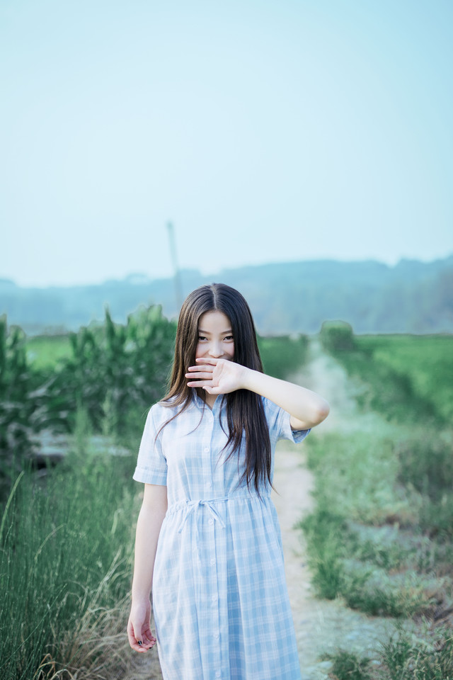 ​夏天小清新美女旅行