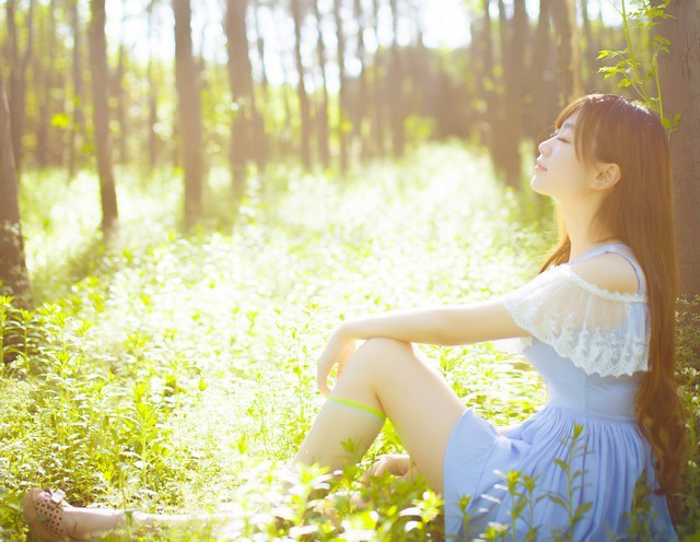 唯美女生清纯