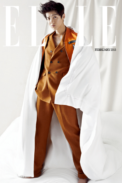 鹿晗《elle》