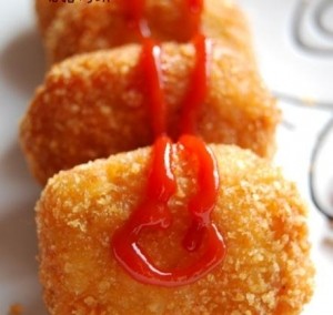 黄金香酥吮指鸡块