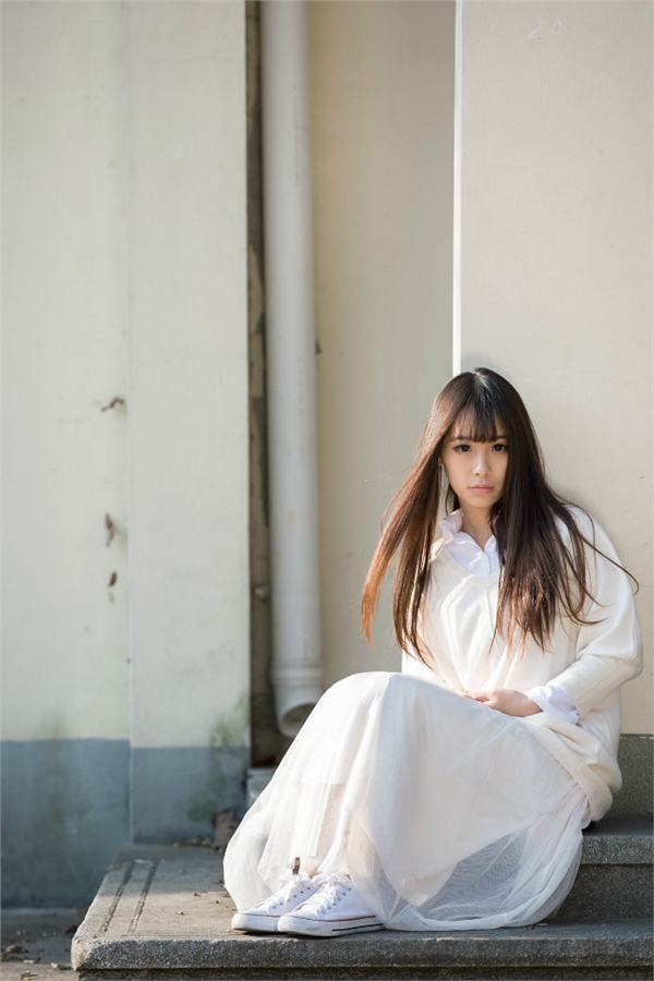 文艺范清新小美女