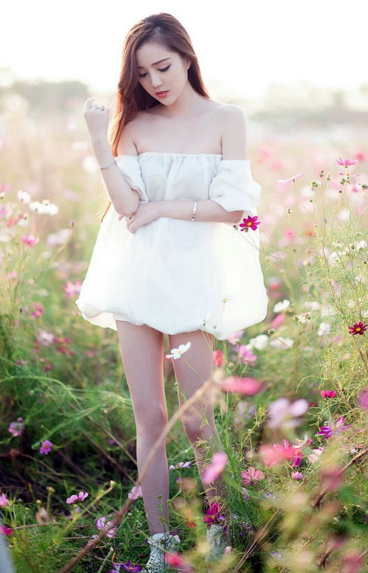 小清新美女美腿诱惑