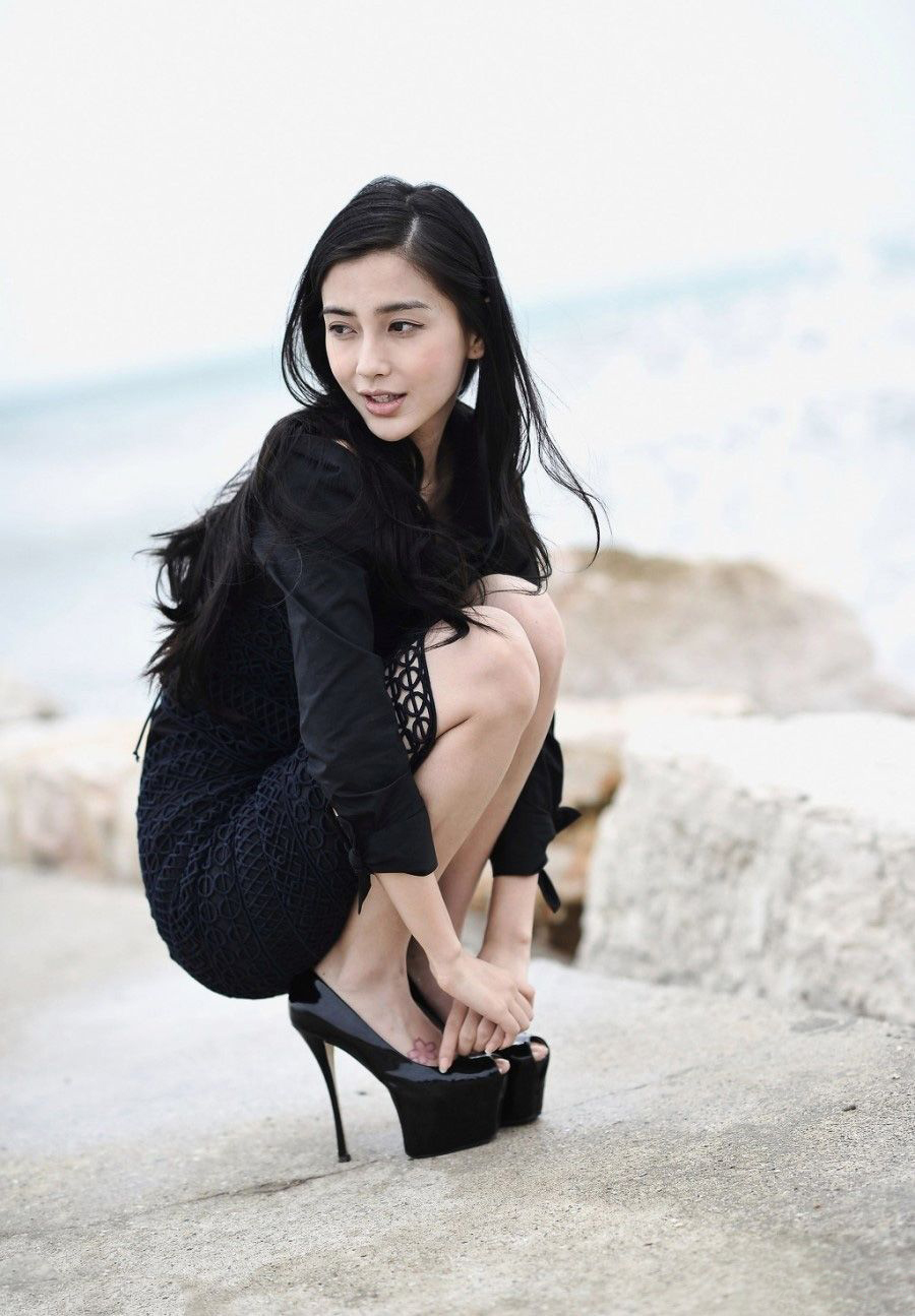 Angelababy优雅写真