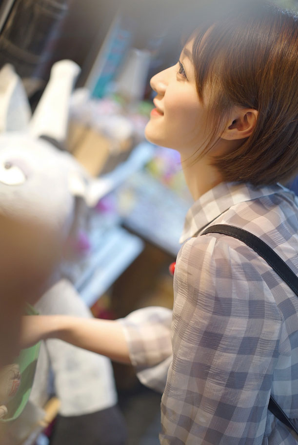 清纯可爱美女桃店长