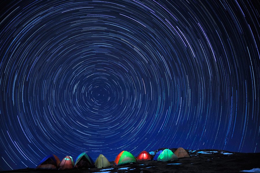 星轨牛背山
