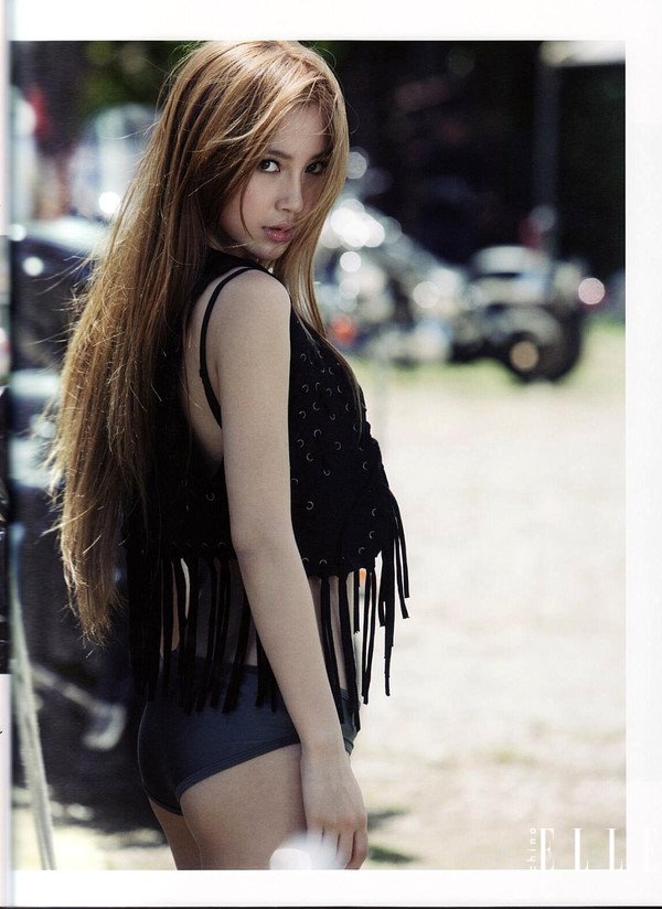 性感诱惑的Angelababy