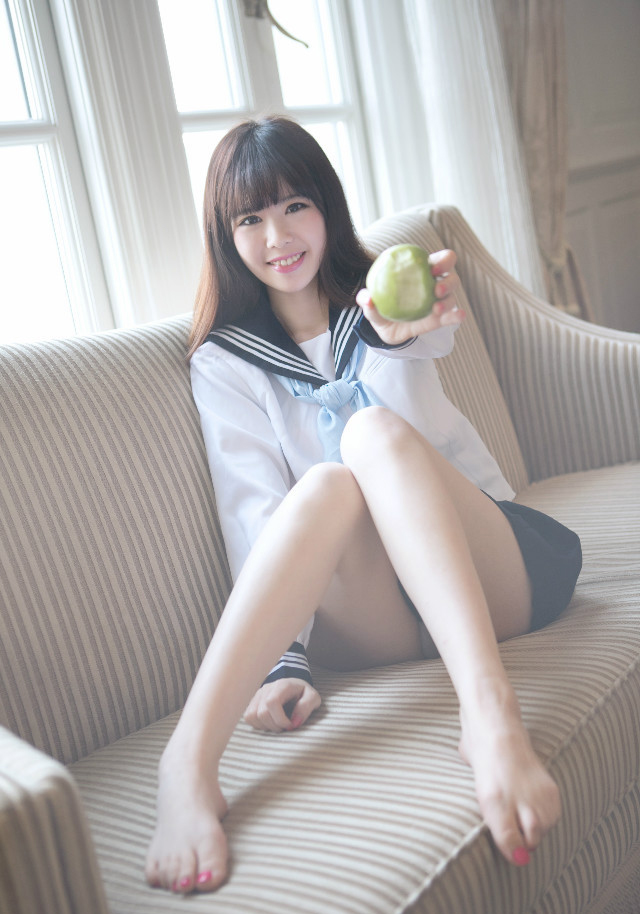 学生妹美腿