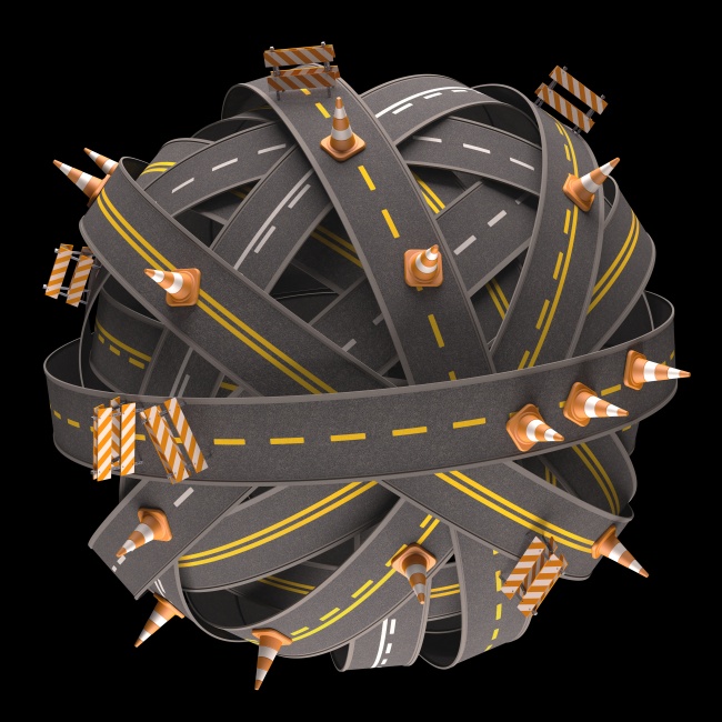 3D城市道路模型