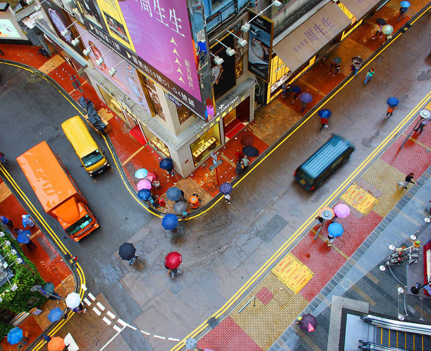 香港街头景色