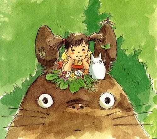 龙猫上眺望